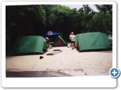 Campsite at Key Largo