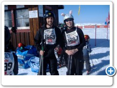 Yousef & Lizz at the start