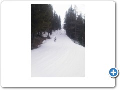 Lizz going down hill