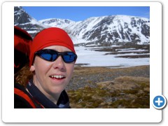 Day 6 snow getting less