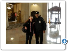 With a Police Officer