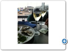 Champagne Bar at Schiphol