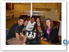 Arequipa Starbucks with half the trek group