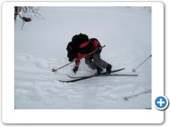 Duncan doing his falling over trick