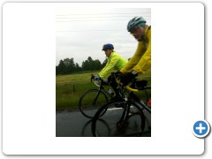 Cycling through the rain