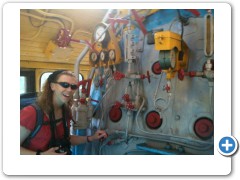 Brest railway museum Lizz and train