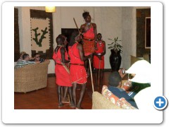 Masai Warriors jumping