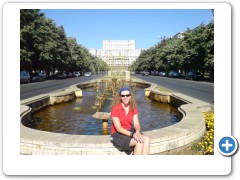 Romania, Bucharest, Parliament building