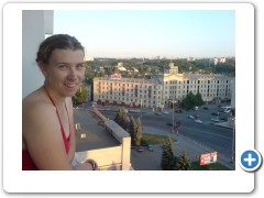 Moldova, Chisinau, view from hotel