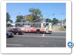 Ukraine, en tråd buss