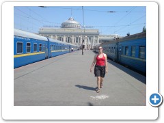 Ukraine, Odessa Railway Station