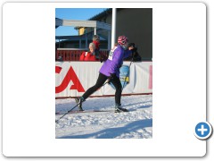 Lizz doing the Tjejvasan 2006