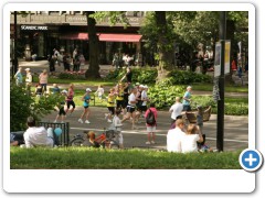 the start of the 2nd lap