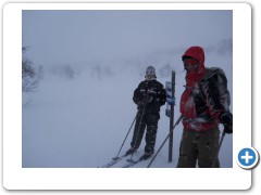 Time to turn around due to bad visibility