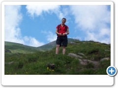 Coming down to Bussalp