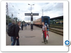 Riga train to St Petersburgh 