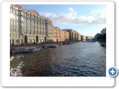 Russia St Petersburgh canal