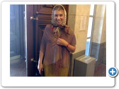 Russia Yekaterinburg in Romanov church