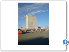 Russia Novosibirsk view of hotel