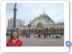 Russia Krasnoyarsk railway station