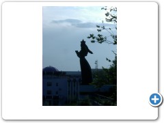 Russia Ulan Ude statue