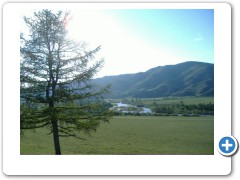 Mongolia view from ger camp