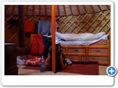 Mongolia inside ger