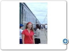 Mongolia train to Beijing Lizz