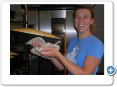 Yes , you see right, I'm baking bread!